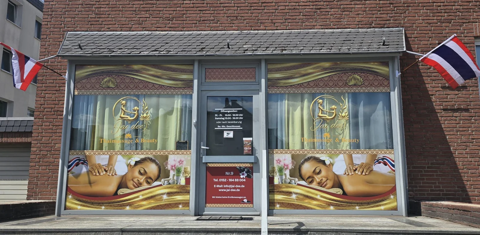 ด้านหน้าร้าน Jai Dee Thaimassage & Beauty ในวุนสตอร์ฟ